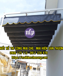 Giá mái hiên bạt che kéo xếp di động tại Biên Hòa Đồng Nai