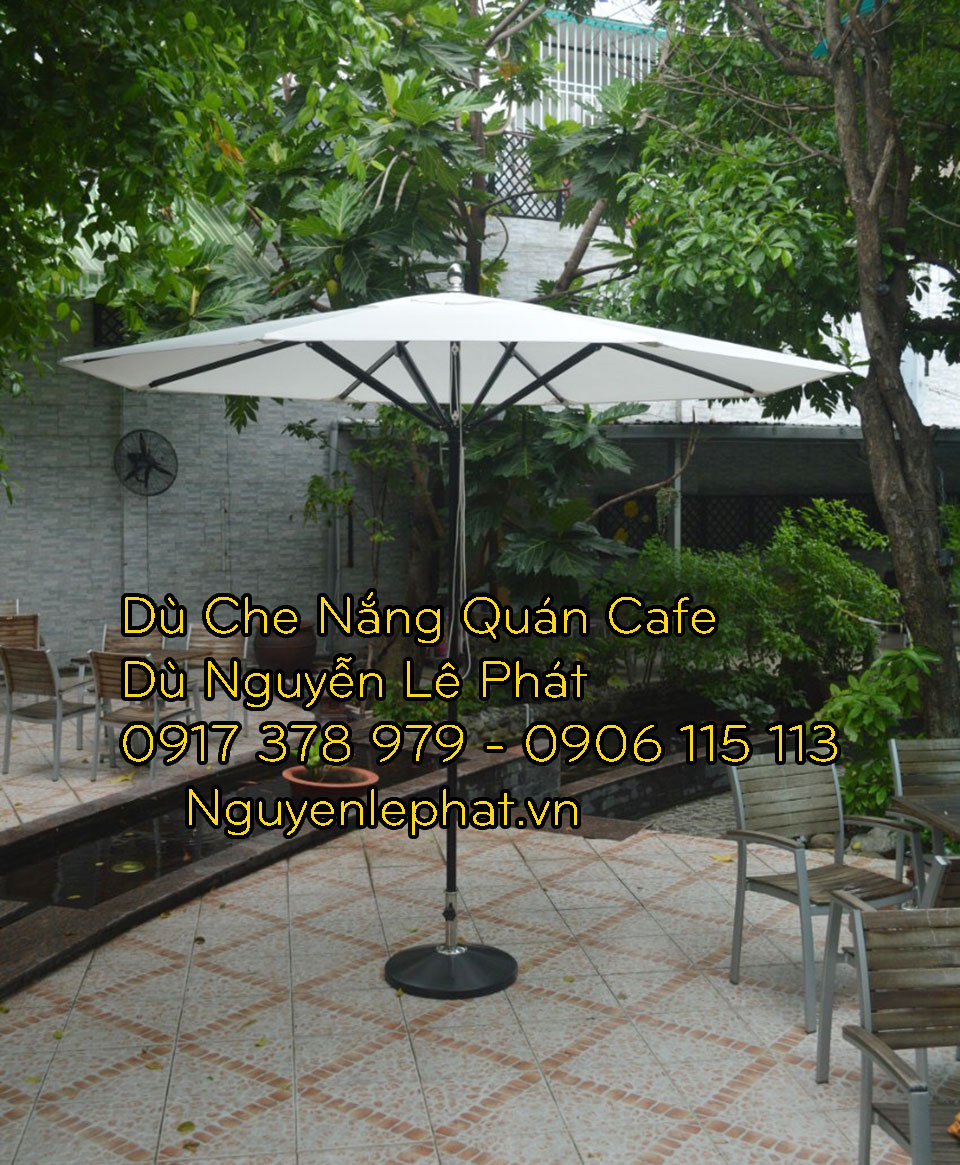 Mẫu Dù Che Nắng Mưa Quán Cafe Rẻ Đẹp 2021