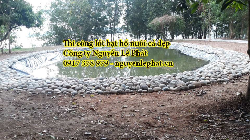 Nhận thi công lót bạt ao hồ tại Biên Hòa giá rẻ trọn gói