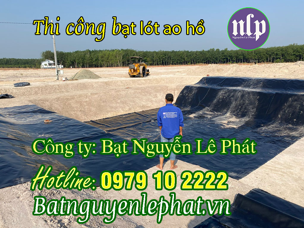 Bạt lót hồ chứa nước Bù Đăng Bạt lót hồ chứa nước Bù Đăng