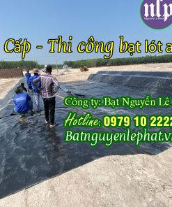 Bạt Lót Ao Hồ Chứa Trữ Nước Ngọt Sinh Hoạt tại Tiền Giang