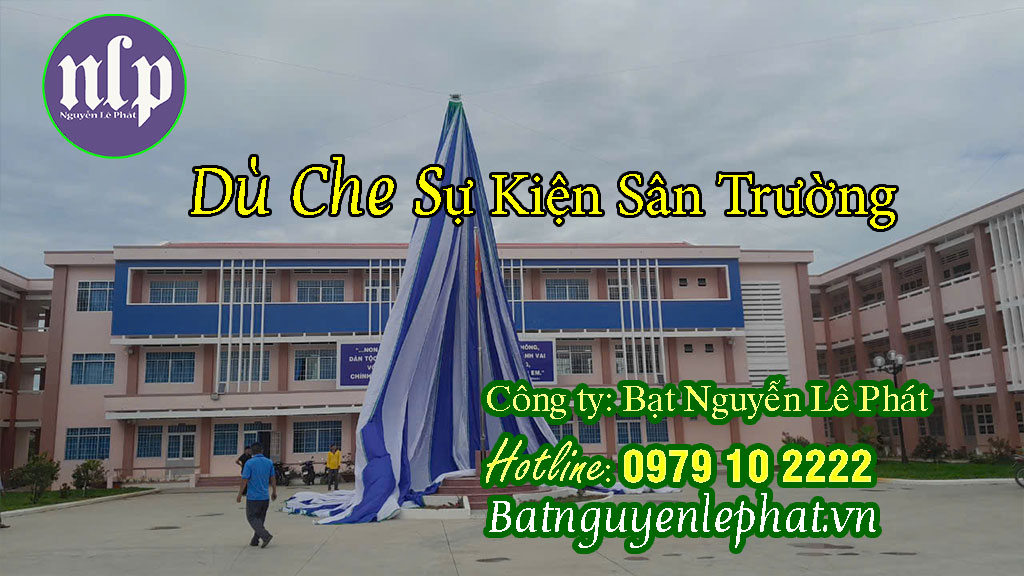 Dù che nắng sân trường học Dù che nắng sân trường học