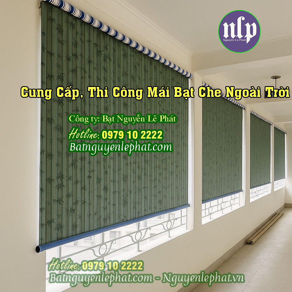 Bạt che mưa tự cuốn Bạt che mưa tự cuốn