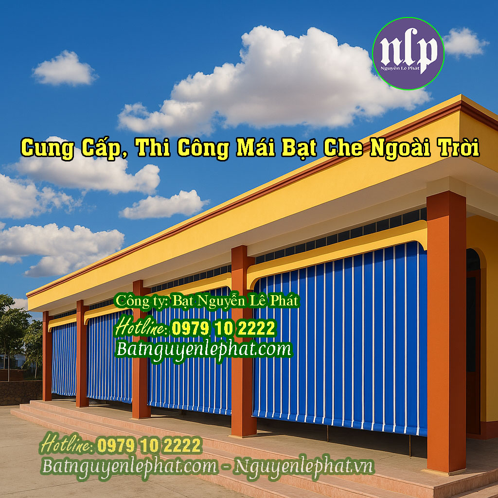 Bạt che nắng tự cuốn Bạt che nắng tự cuốn