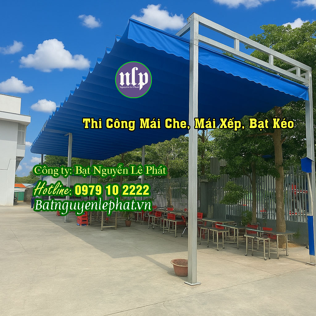 Mái che ban công biệt thự Riviera – Thảo Điền Mái Hiên Mái Xếp, Bạt Kéo Di Động tại TP Thủ Đức HCM