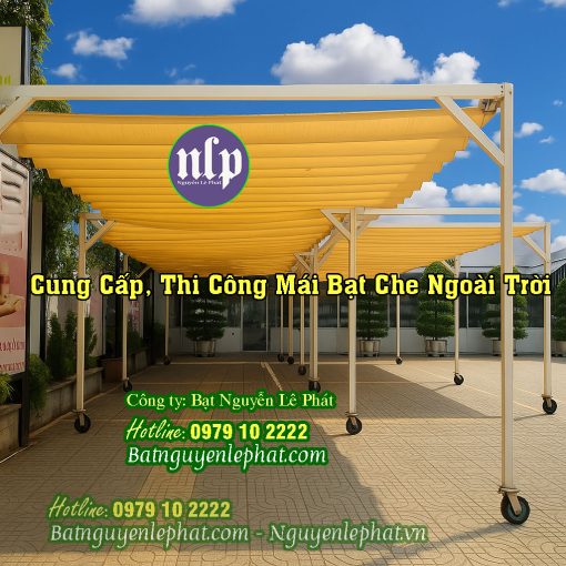 Thi Công Mái Che, Mái Xếp Di Động Tại Quận 7