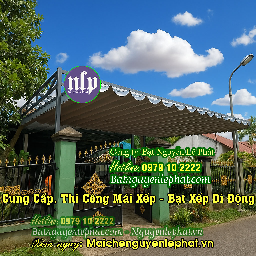 Thi Công mái che Long An